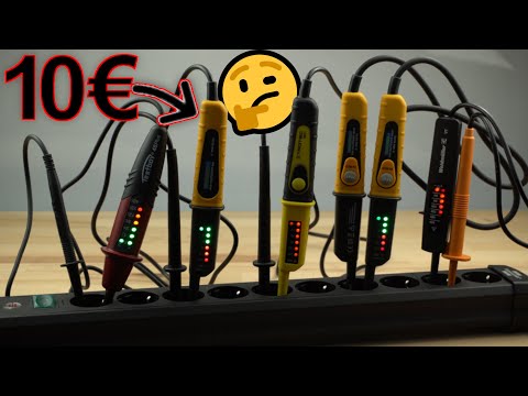 DUSPOL for EVERY household 💡 Voltage testers from €10 | affordable two-pole voltage testers tested