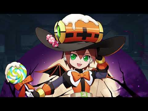 Mega Man X dive getting halloween Aile