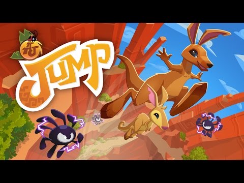 AJ Jump: Animal Jam Kangaroos! (Wildworks, Inc.) - Best App For Kids - YouTube