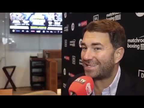 Eddie Hearn - I nearly did it just for the banter