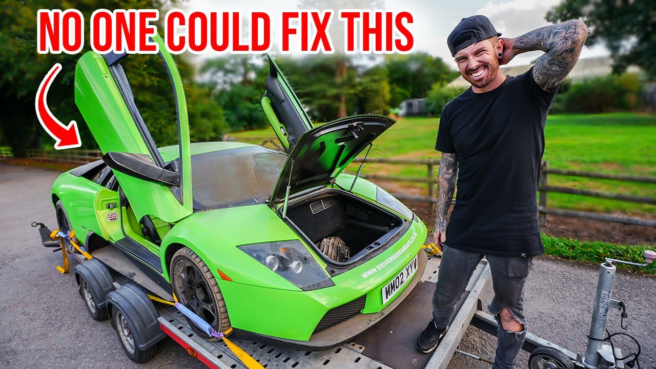 Watch video I JUST BOUGHT AN ABANDONED LAMBORGHINI MURCIELAGO WITH ONE HUGE PROBLEM Now I JUST BOUGHT AN ABANDONED LAMBORGHINI MURCIELAGO WITH ONE HUGE PROBLEM