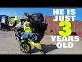 Tima Kuleshov - 3 Year Old Boy Who Rides Motorbikes