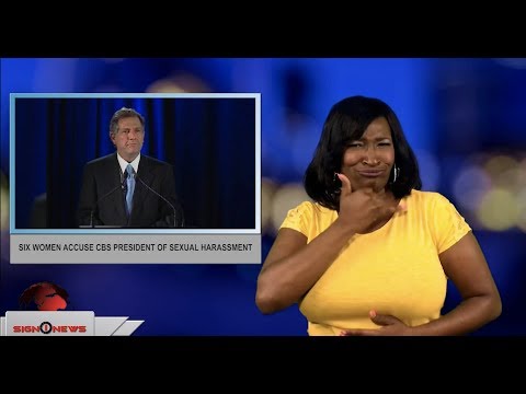 Six women accuse CBS president of sexual harassment (ASL - 7.28.18)
