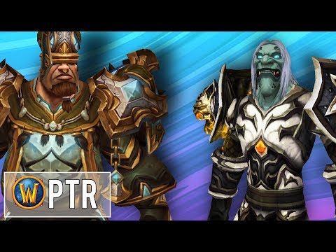 Kul Tirans And Zandalari On PTR! 8.1.5 PTR! - WoW: Battle For Azeroth 8.1.5