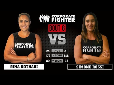 Corporate Fighter 26 - Gina Kothari vs Simone Rossi