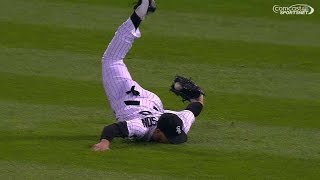 OAK@CWS: Thompson leaves the game with an injury