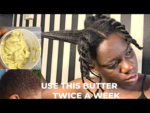 Using Chebe Butter To Grow Long And Thick Hair|| It's...