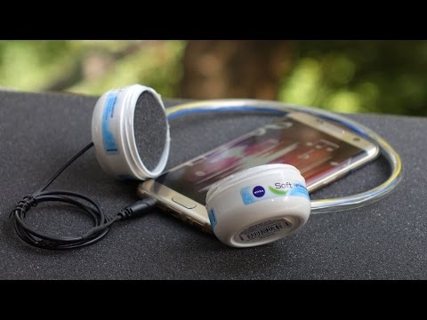 How to Make a Stereo Headphone at Home - Using Waste Materials Video