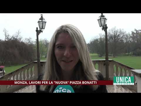 Monza, lavori per la ''nuova'' piazza Bonatti