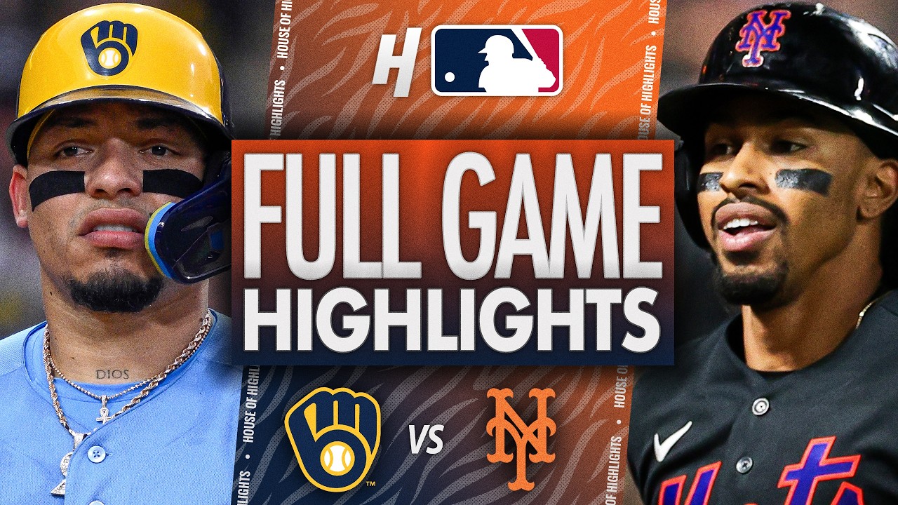 [MLB] 밀워키 vs 메츠 린도어 끝내기 득점 | 2026-08-25