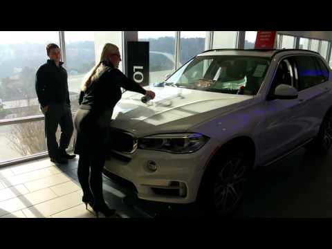 Brand new BMW X5 on fire!