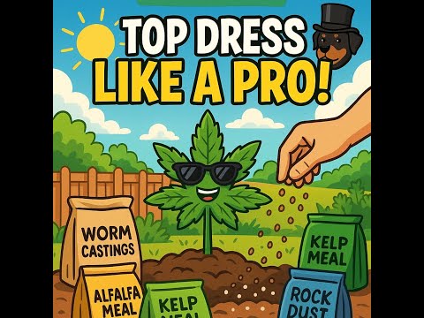 Top Dressing Tips for Thriving Cannabis Plants!
