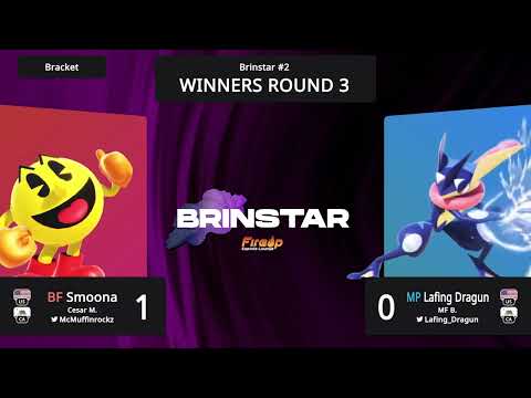 Smoona (Pac-Man) vs Lafing Dragun (Greninja) - Brinstar #2 Winners Round 3