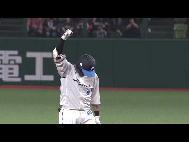 【7回裏】貴重な一点!! ライオンズ・西川愛也 ラッキーセブンに勝ち越しタイムリー2ベース!! 2025年4月18日 埼玉西武ライオンズ 対 福岡ソフトバンクホークス