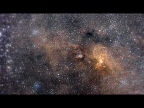 Zooming in on NGC 3603