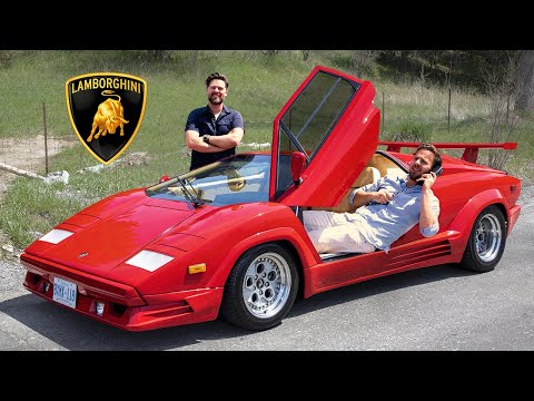 Lamborghini Countach Review // Wolf Of ALL Streets
