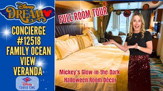 Disney Dream Concierge Stateroom 12518 | Full Tour | Disney Cruise Line
