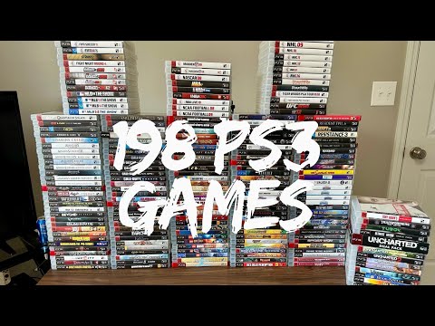 Massive PS3 Collection! 198 Games Breakdown 2025