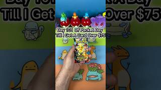 Day 101 Of Pack A Day Till I Get A Card Over $75 #pokémon #packopenning #pokemoncards #pokemontcg