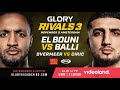 GLORY Rivals 3 on Sat. Nov. 5, 2022 at 3:30 p.m. ET LIVE on Fight Network
