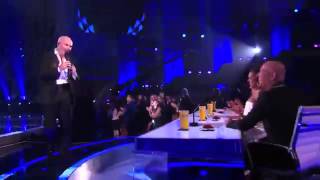 Pitbull  Mr  Worldwide Sings &#39;Fireball&#39; With The Rockettes   America&#39;s Got Talent 2014 Finale