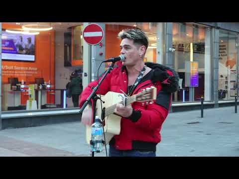 Shane Byrnes Full  Cover of Boston Rose from Grafton Street Dublin Best of Busking 2022