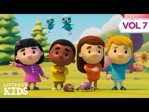 Vol. 7 "Jesus Love the Little Children" by Listener Kids - 8 Bible songs for preschoolers