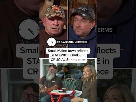 Small Maine town reflects STATEWIDE DIVIDE in CRUCIAL Senate race