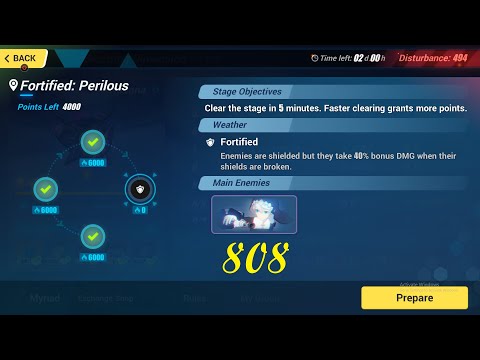 [Honkai Impact 3rd] Nirvana Abyss D494: 808+p Kallen (Fortified Bonus) SS-DW|SS-HRB|SSS-TA