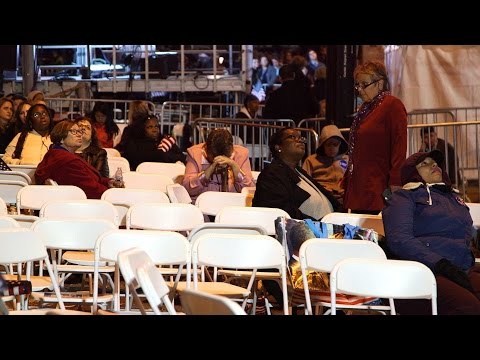 Clinton supporters react to Trump's victory