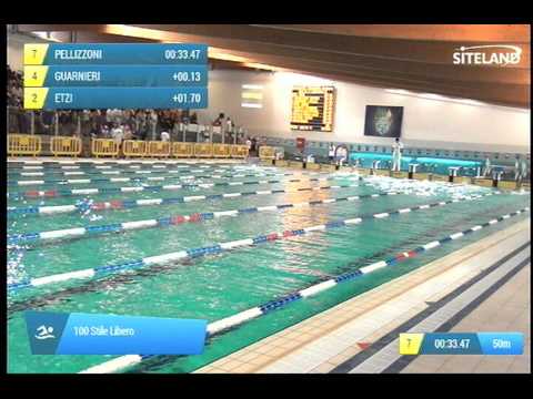 Serie 8 dei 100 Stile Libero  Assoluti Femmine Master - Campionati Regionali Masters 2014 di Veneto