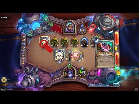 Puzzle Lab! Mirror Cruel Souls solution (Dr. Boom 1 of 4) - Hearthstone
