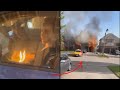 CRAZY EX WIFE SETS HER HUSBANDS HOUSE ON FIRE!