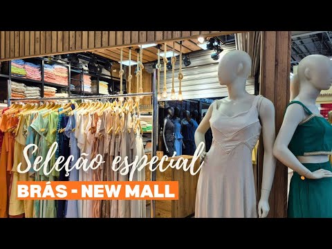 Tour of the New Mall Brás Shopping Center | Elegant Women's Fashion with new arrivals for 2026