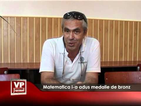 Matematica i-a adus medalie de bronz