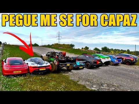 O CARRO MAIS APELÃO DO JOGO NO PEGUE ME SE FOR CAPAZ - DEU BOM OU RUIM? FORZA HORIZON 4 MCLAREN 720S