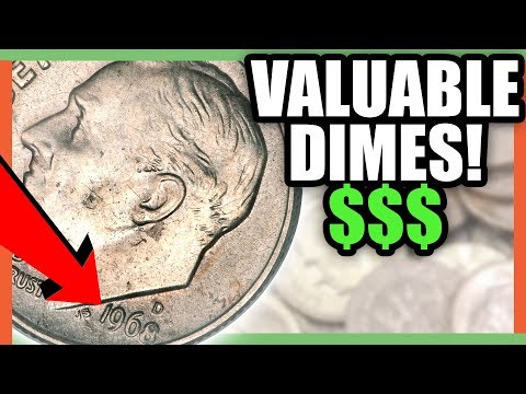 RARE DIMES WORTH MONEY - VALUABLE DIMES TO LOOK FOR IN POCKET CHANGE!!