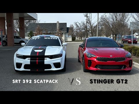 SRT 392 SCATPACK vs STINGER GT2