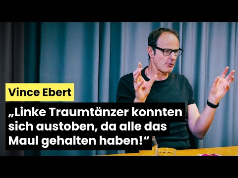 Vince Ebert: “Left-wing dreamers were able to let off steam because everyone kept their mouths sh...