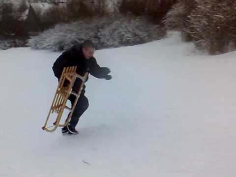 Crazy in Oberhausen In Schnee.mp4