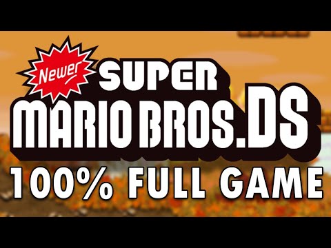 Newer Super Mario Bros. DS - Full Game, 100%