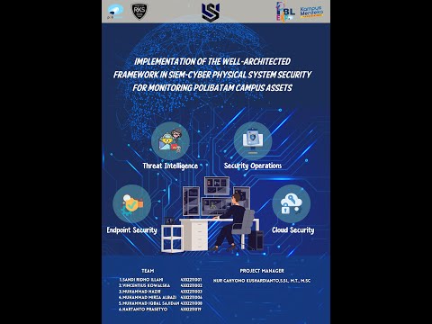 Penerapan Well-Architected Framework pada SIEM-Cyber Physical System Security untuk Monitoring Aset Kampus Polibatam 