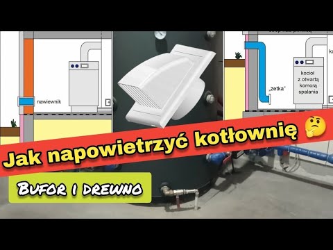 Powietrze w kotłowni - zetki, nawiewniki i inne - warto wiedzieć @buforidrewno