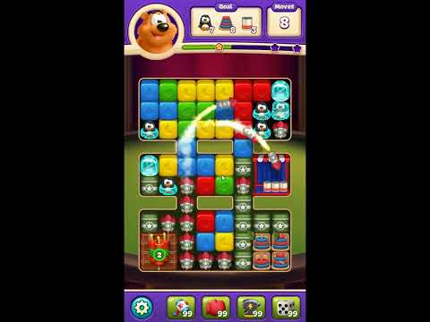 Toon Blast Level 8012 - NO BOOSTERS 🐻🐺🐱 | SKILLGAMING ✔️