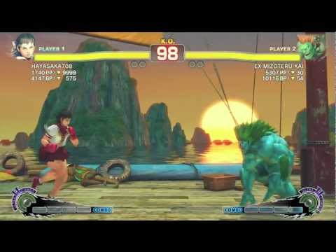 SSF4AE - Hayasaka [Sakura] VS Mizoteru [Blanka]