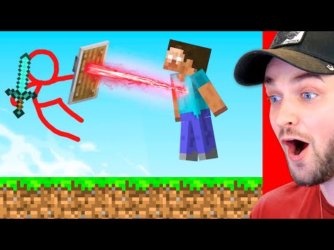 World's *BEST* Stick Fight Minecraft ANIMATIONS!