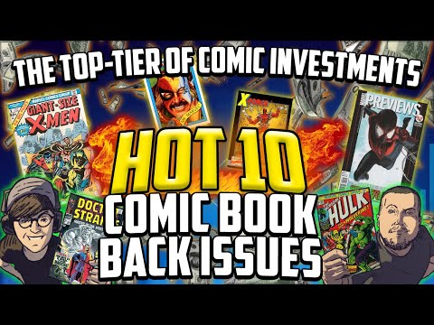 High Value Comic Book Collectibles Leading the Market! // The HOT 10 Back Issue List ft. Gem Mint