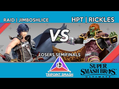 Tripoint Smash 47 - Losers Semifinals - Raid | JimboShlice (Chrom) Vs. HPT | Rickles (Ganondorf)