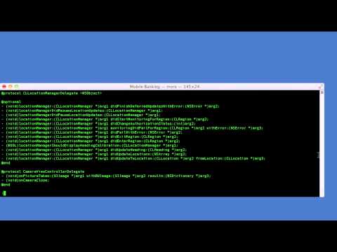 Using Class Dump