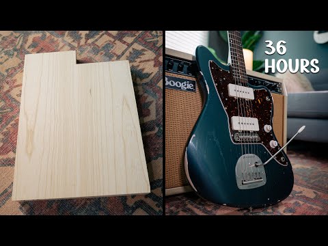 Watch This Guitar Get Built Step by Step (Last Guitar Build)